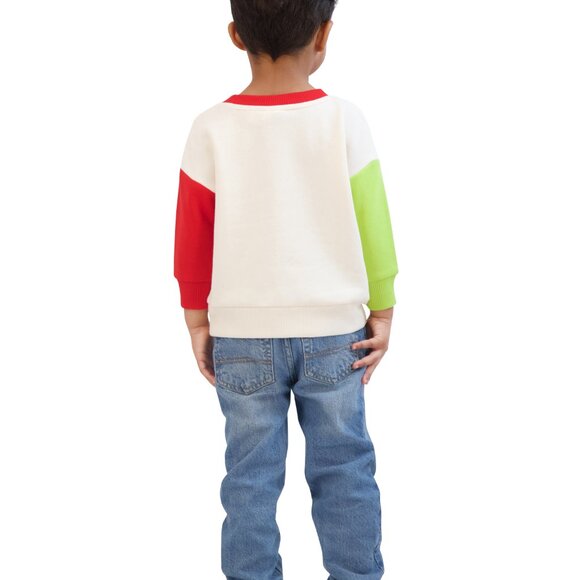 The Grinch Dr. Seuss Unisex Sweatshirt, Sizes 12M-5T, Naughty or Nice, NWT - Picture 4 of 7